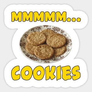 Mmmm... Cookies Sticker